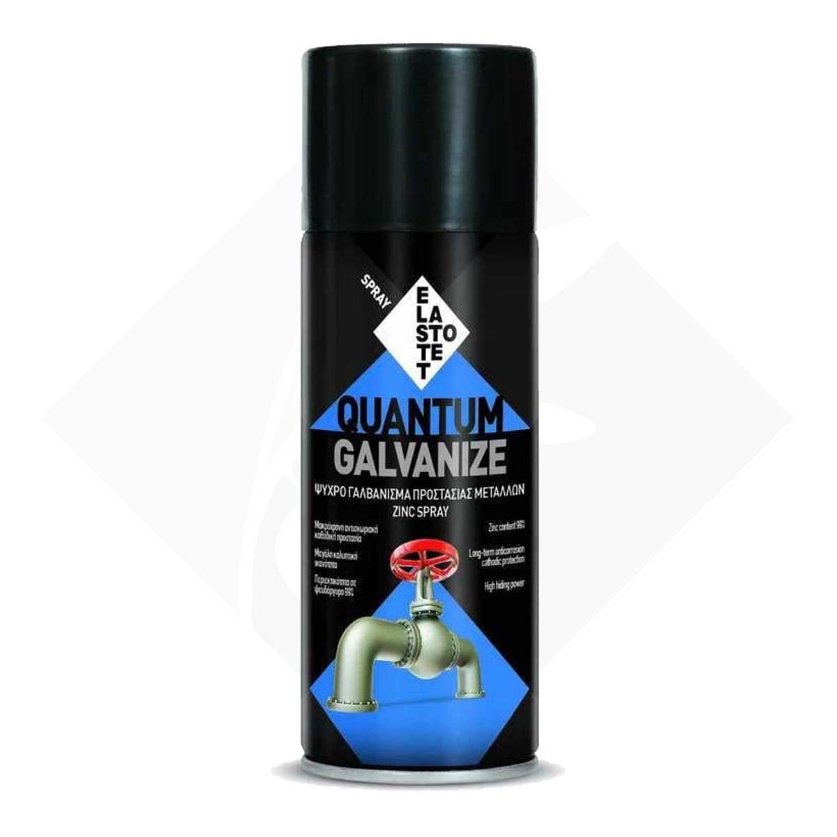 Χρώμα Quantum Galvanize Spray - ELASTOTET