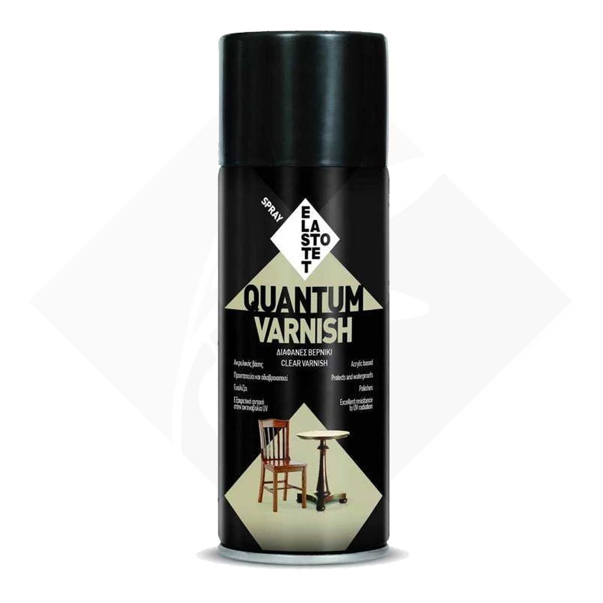 Βερνίκι Quantum Clear Varnish Spray - ELASTOTET