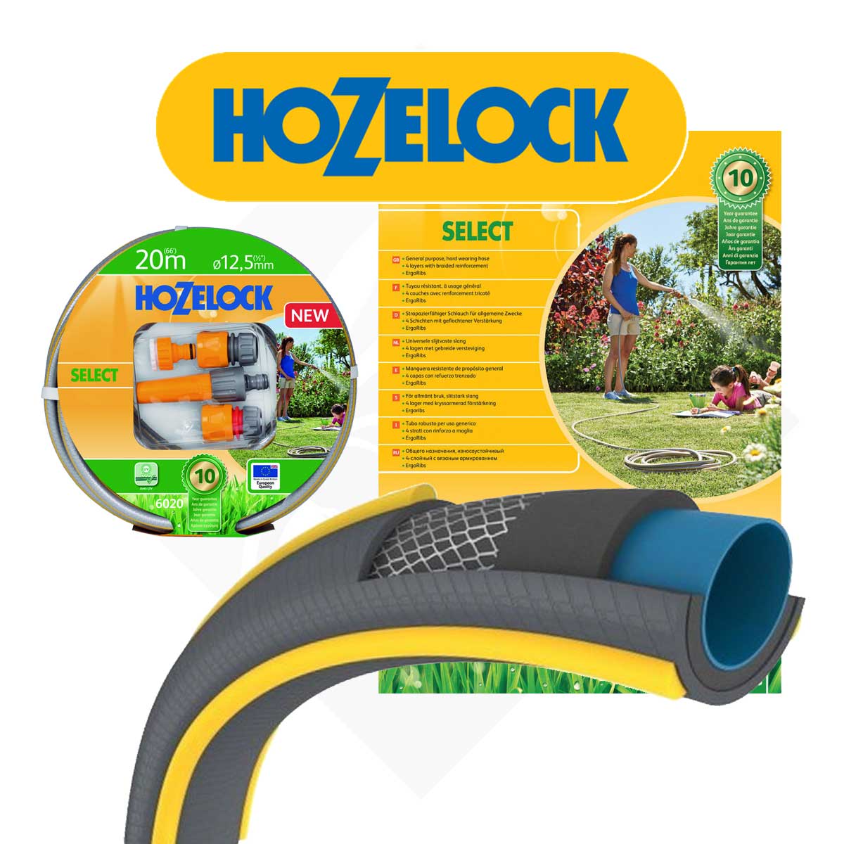 Λάστιχο Ποτίσματος Σετ Select - Hozelock