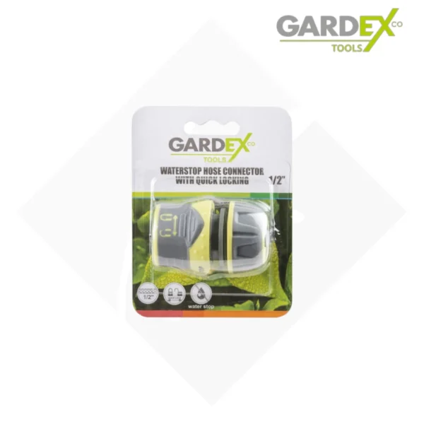 Ταχυσύνδεσμος Για Λάστιχο 1/2″ - GARDEX
