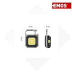 Επαναφορτιζόμενος Φακός Led Μπρελόκ - EMOS - Image 2